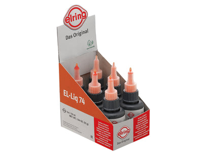 Mercedes-Benz Sealing Compound - Elring EL-Liq 74 (50 ml. Bottle) (Orange) | 1956-2026 - Sierra Madre Collection