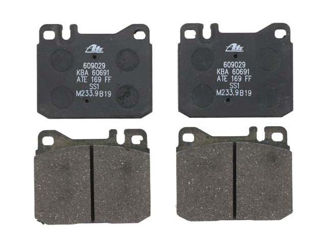 Mercedes-Benz Brake Pad Set - 17.5 mm Thickness | 1973-1991