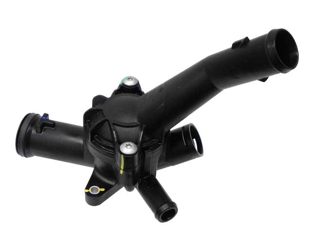 BMW Thermostat Housing - Complete Assembly with Thermostat | 2008-2017 07K121115C