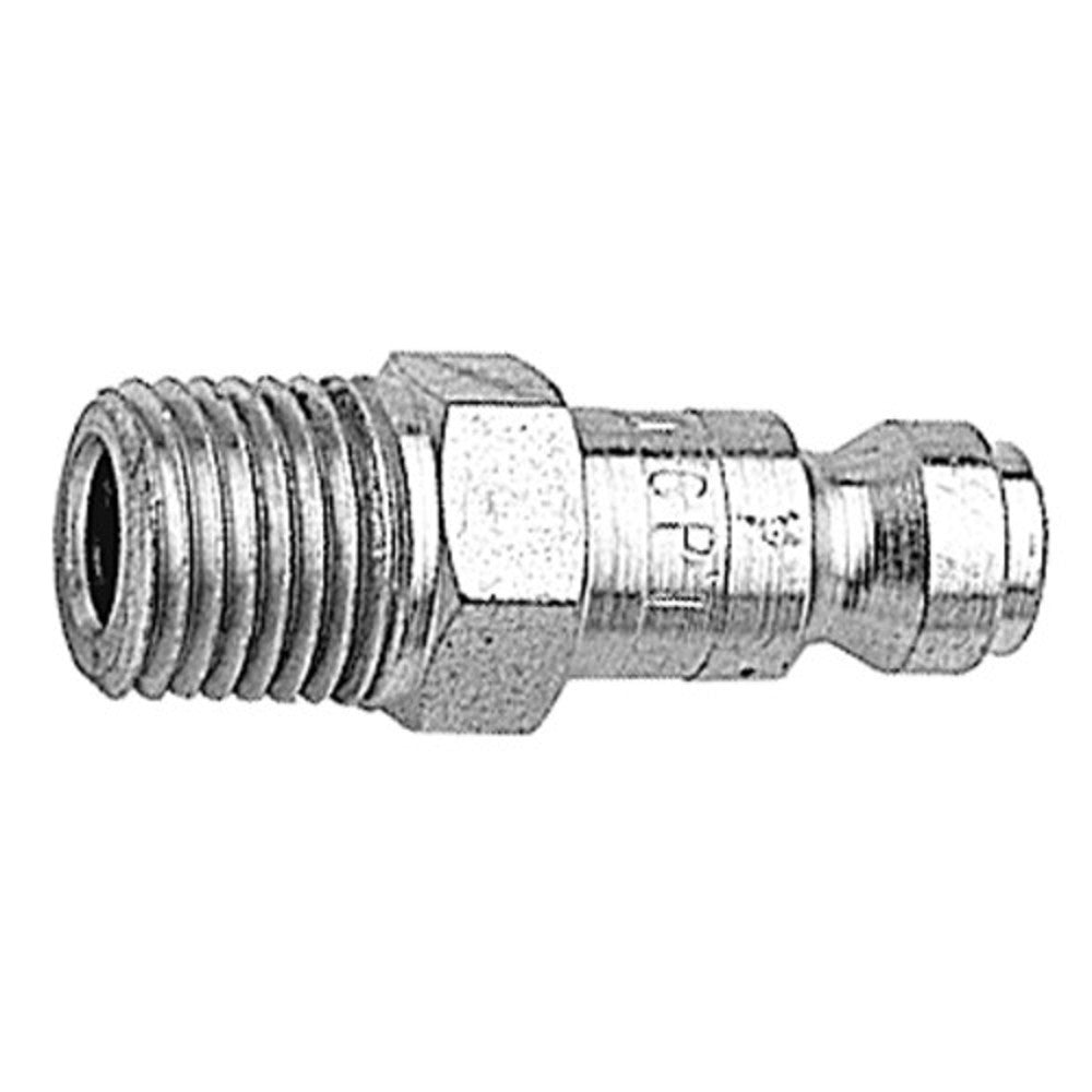 1/4 Inch Auto Standard Truflate Mnpt Air Coupler - 3/8 Inch