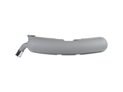 Porsche Muffler - Aluminized Steel with Grey Finish & 60 mm Tail Pipe, 911 | 1975-1989 101010156