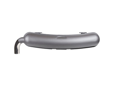 Porsche Muffler Sport Aluminized Steel with Black Finish & 70 mm Stainless Tail Pipe, 911 | 1974 101010159