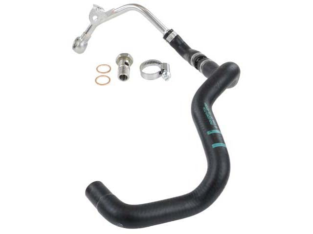 BMW Turbocharger Coolant Hose - Cylinders 1-4 (Return) | 2008-2019 11537577014