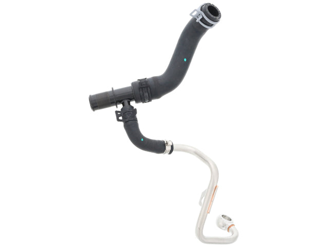 Mercedes-Benz Turbocharger Coolant Hose - Turbocharger Return to Thermostat and Expansion Tank Hose | 1968-1991 11539845352