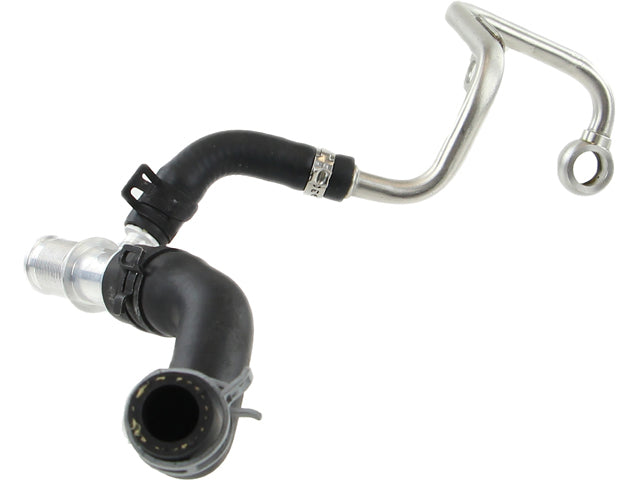 Mercedes-Benz Turbocharger Coolant Hose - Turbocharger Return to Thermostat and Expansion Tank Hose | 1968-1991 11539845352