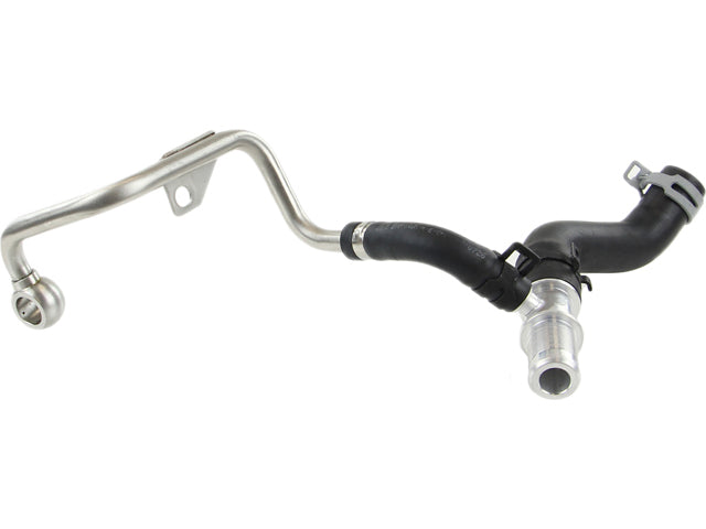 Mercedes-Benz Turbocharger Coolant Hose - Turbocharger Return to Thermostat and Expansion Tank Hose | 1968-1991 11539845352