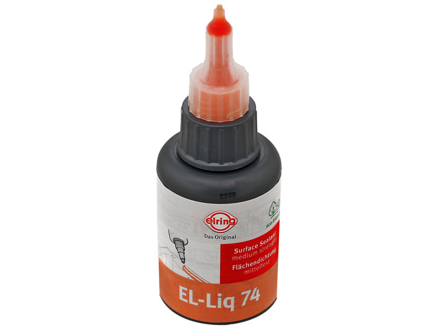 Mercedes-Benz Sealing Compound - Elring EL-Liq 74 (50 ml. Bottle) (Orange) | 1966-1999 1161059