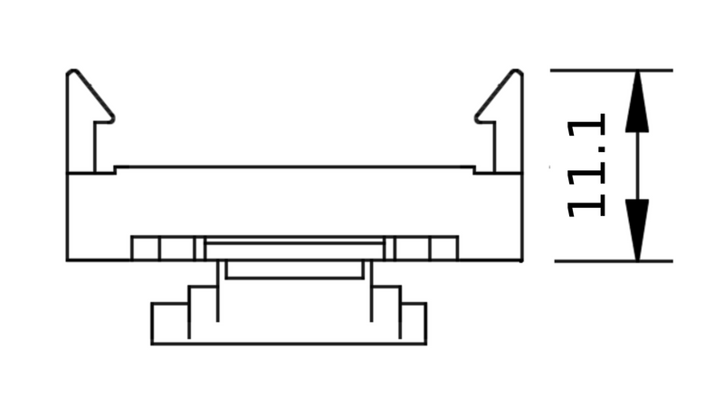 14 Pin Connector Housing Base - 911 | 914 | 928 | 930 | 1970-1995
