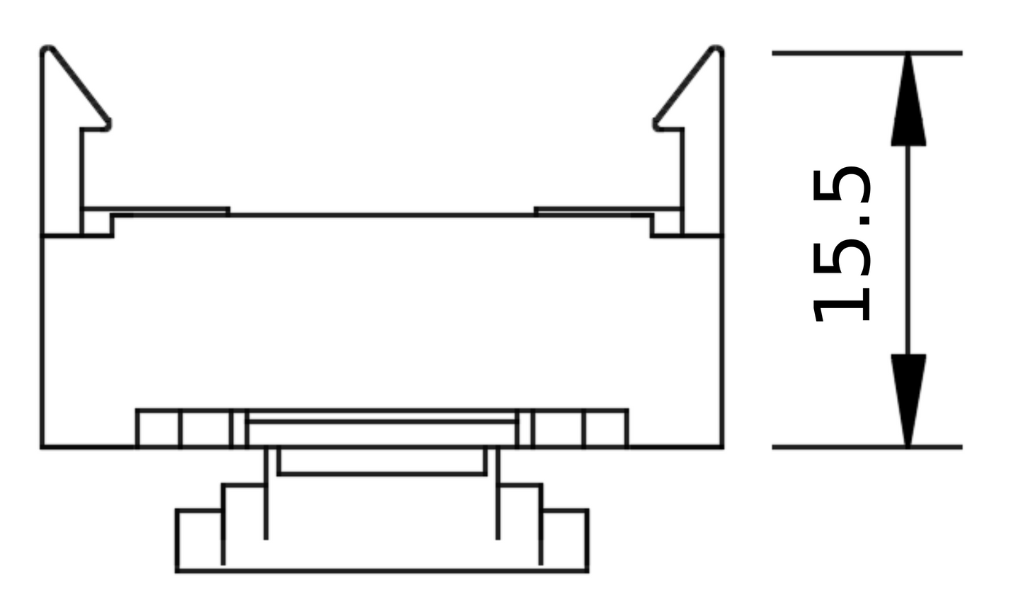 14 Pin Connector Housing Base- 911 | 914 | 928 | 930 | 1970-1995