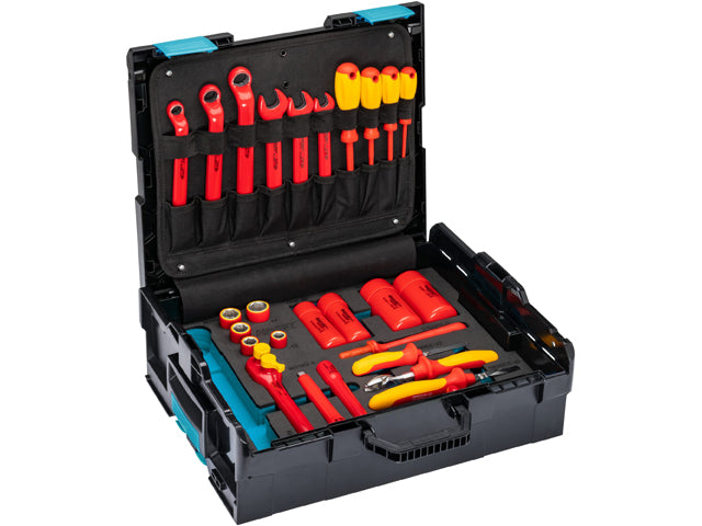 Tool Box - 3/8" High Voltage Tool Set - Hazet L-Boxx 15027