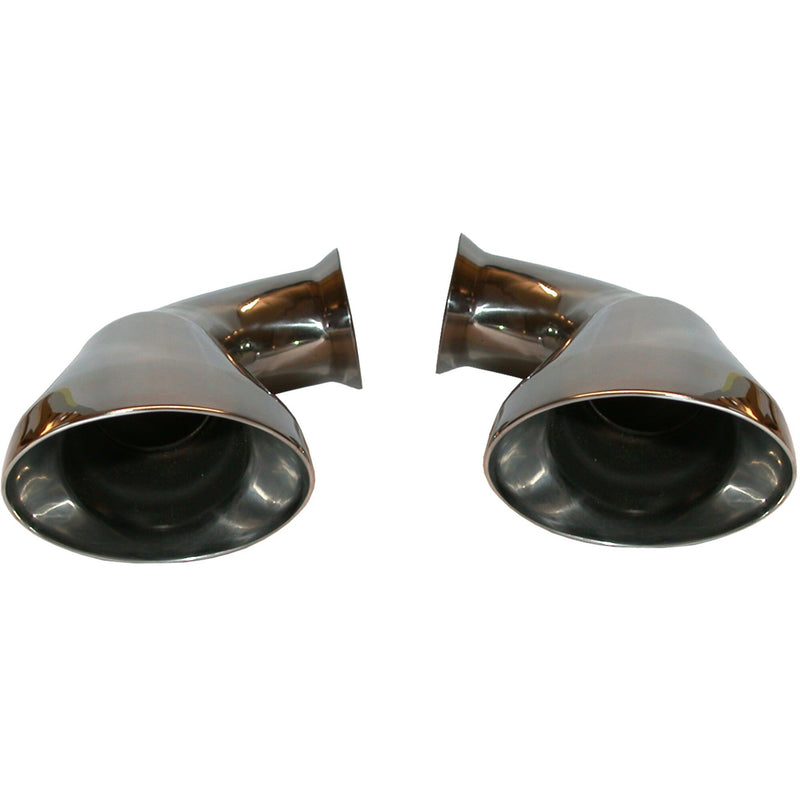 Bypass Tail Pipe Set, Left/Right, 993 Turbo (95-97) - Sierra Madre Collection