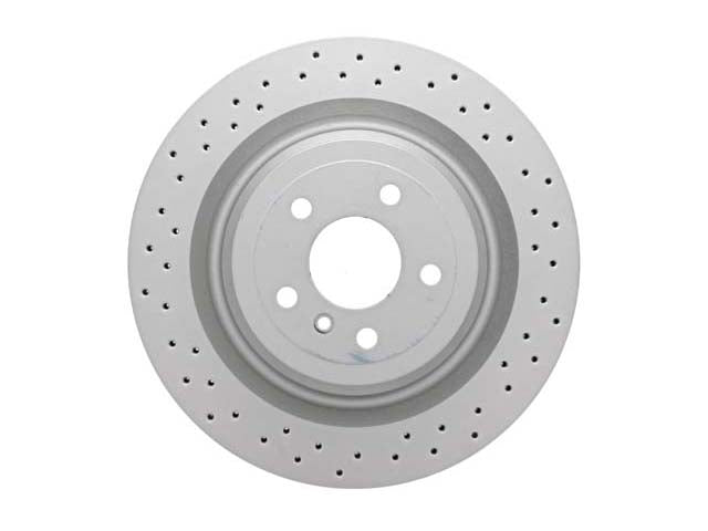 Mercedes-Benz Brake Disc - Vented and Cross Drilled (345 X 22 mm) | 2013-2014