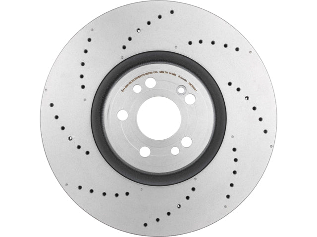 Mercedes-Benz Brake Disc - Vented and Cross Drilled 375 X 36 mm | 2020-2026 167421610307