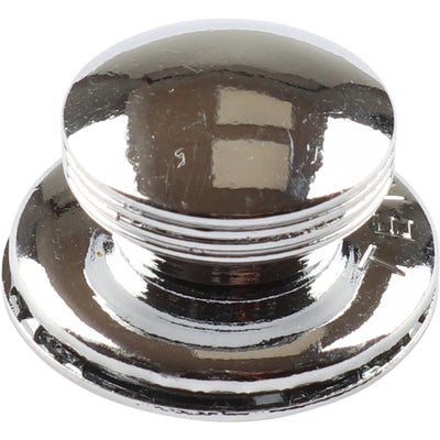 Tenax Push Button Head, Upper Part, Chrome, 356B, 356C (60-65) - Sierra Madre Collection