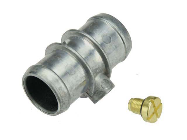 Mercedes-Benz Radiator Hose Connector with Bleeder Screw (Breather Tube) | 1998-2023 17127515502