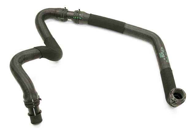 Porsche Radiator Hose with Clamp - Radiator to Water Hose, 924 | 1988 17129802099