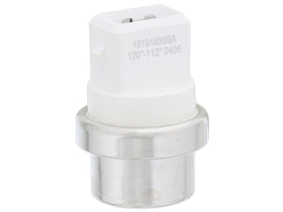 Porsche A/C Temperature Switch - 20 mm - 119 deg. C 2 Pin - Grey/White, 928 | 1981 191919369A