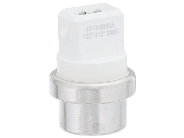 Porsche A/C Temperature Switch - 20 mm - 119 deg. C 2 Pin - Grey/White, 928 | 1981 191919369A