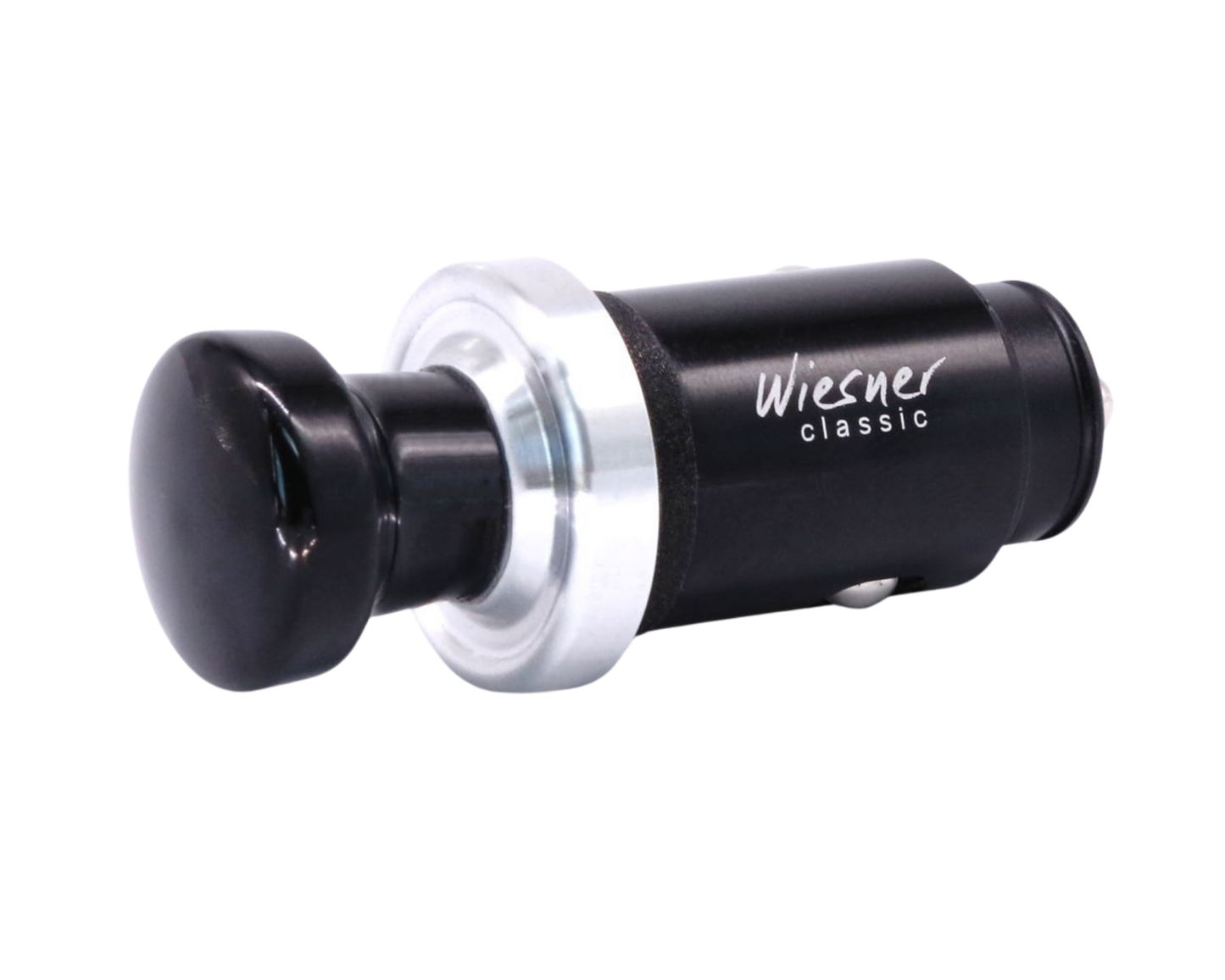 USB Charger Porsche - Black Knob - 356 | 1955-1965  USB-356-AC-BL
