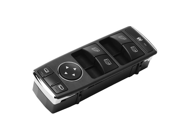 Mercedes-Benz Window Switch Quadruple Midsoft Black | 2008-2017 2049054005649107