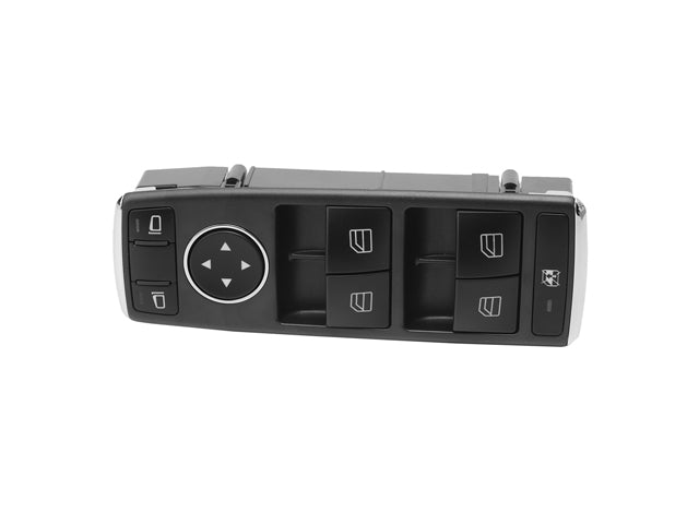 Mercedes-Benz Window Switch Quadruple Midsoft Black | 2008-2017 2049054005649107