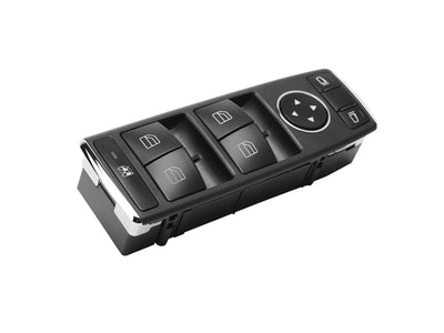 Mercedes-Benz Window Switch Quadruple Midsoft Black | 2008-2017 2049054005649107