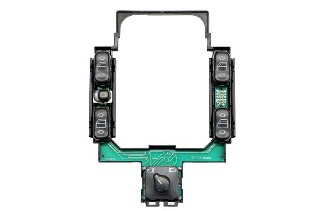 Mercedes-Benz Window Switch Assembly with Mirror Adjustment Switch | 1996-2002 2108200110