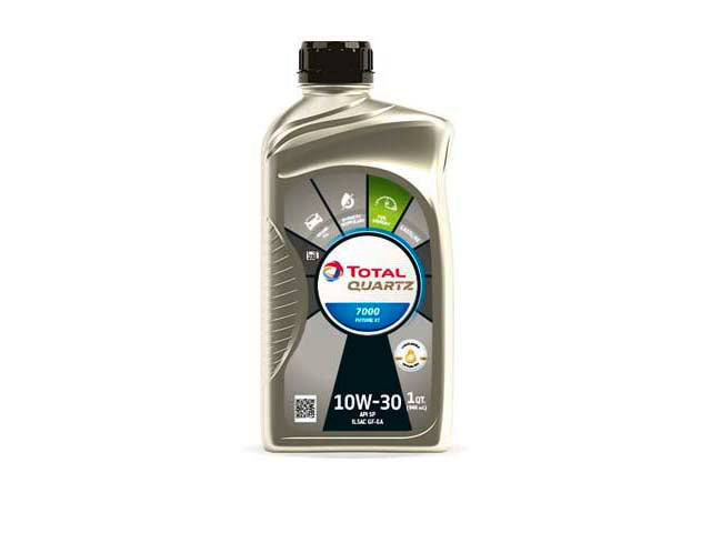 Mercedes-Benz Engine Oil - Total Quartz 7000 Future XT - 10W-30 Semi-Synthetic (1 Quart) | 1972-2013 220085