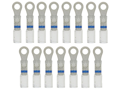 Ring Terminal - 16-14 Gauge Blue 15 Pack
