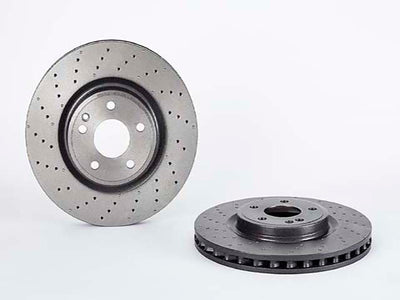 Mercedes-Benz Brake Disc - Vented and Cross Drilled 320 X 30 mm | 2014-2020