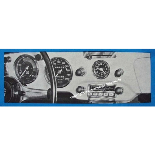 Porsche Blaupunkt Frankfurt Car Radio - 356B - 356C - 911 - 912 | 90154511208