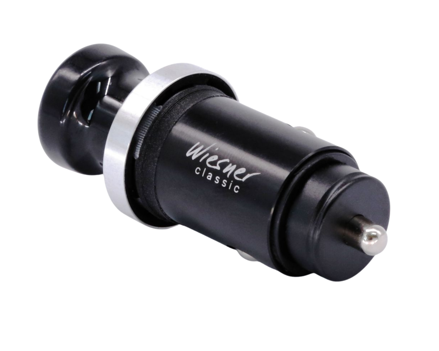 USB Charger Porsche - Black Knob - 356 | 1955-1965  USB-356-AC-BL