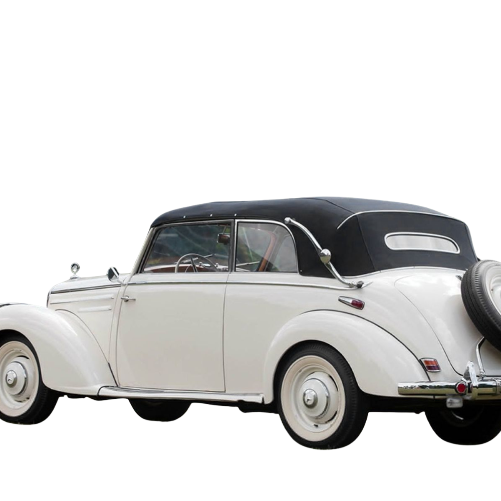German Classic Canvas Convertible Top - 220a | 1954-1955