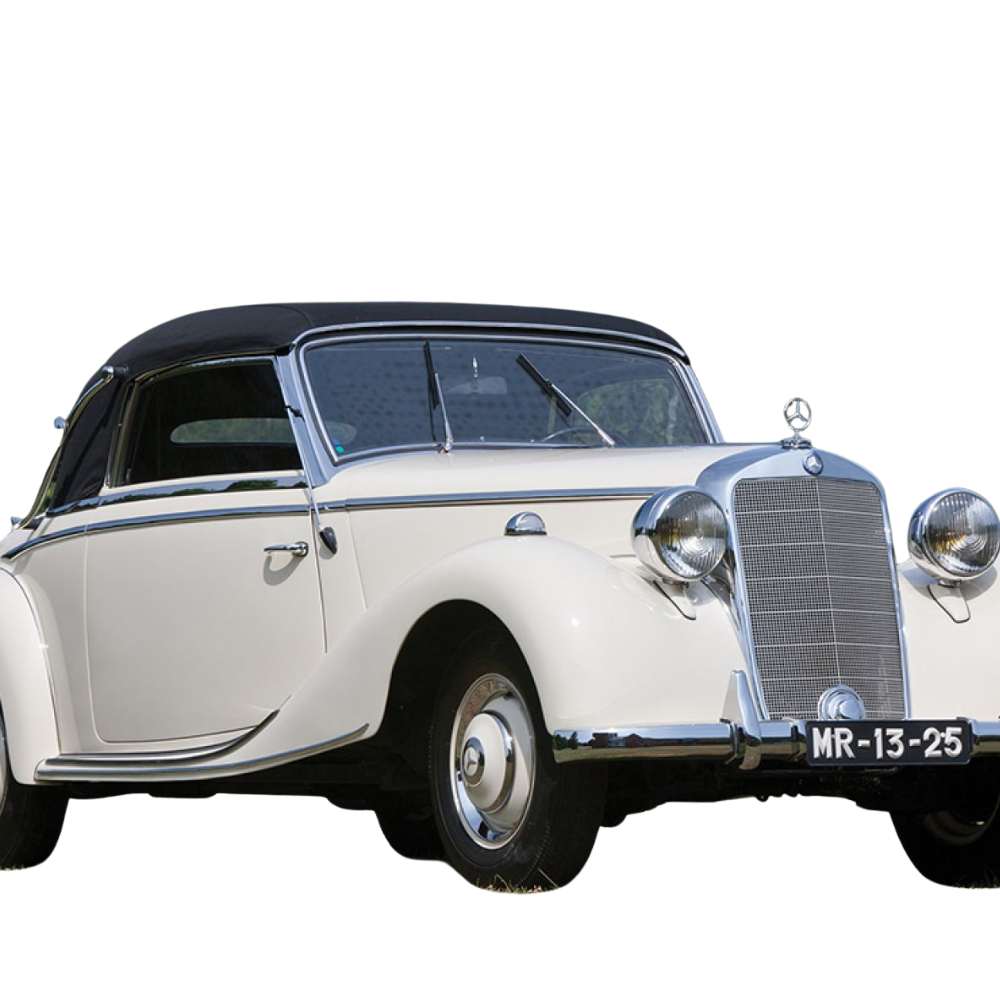 German Classic Canvas Convertible Top - 170 S | 1949-1950