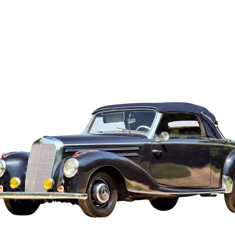 German Classic Canvas Convertible Top - 220b | 1951-1955