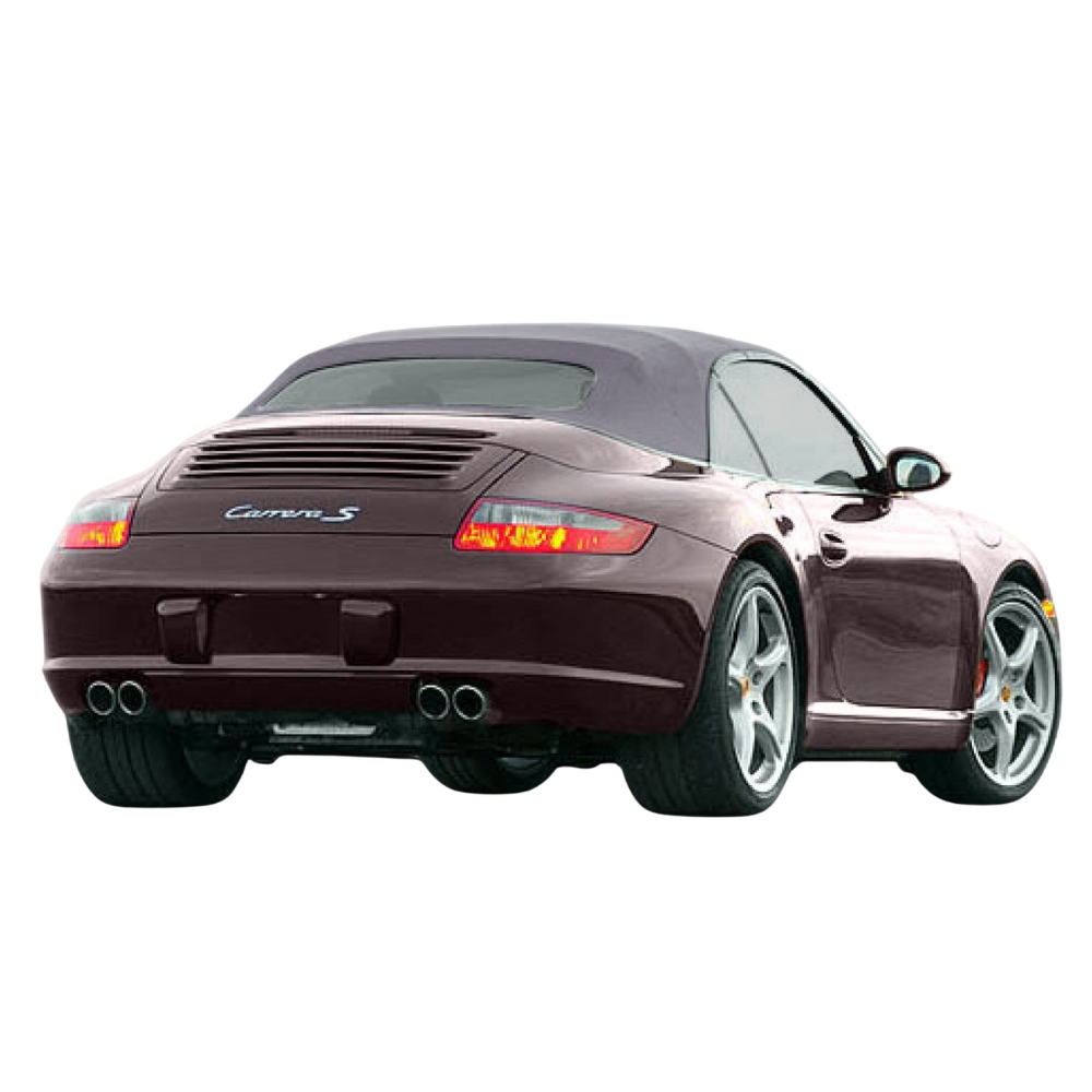 German A5 Canvas Convertible Top - No Window - 911 | 2002-2008