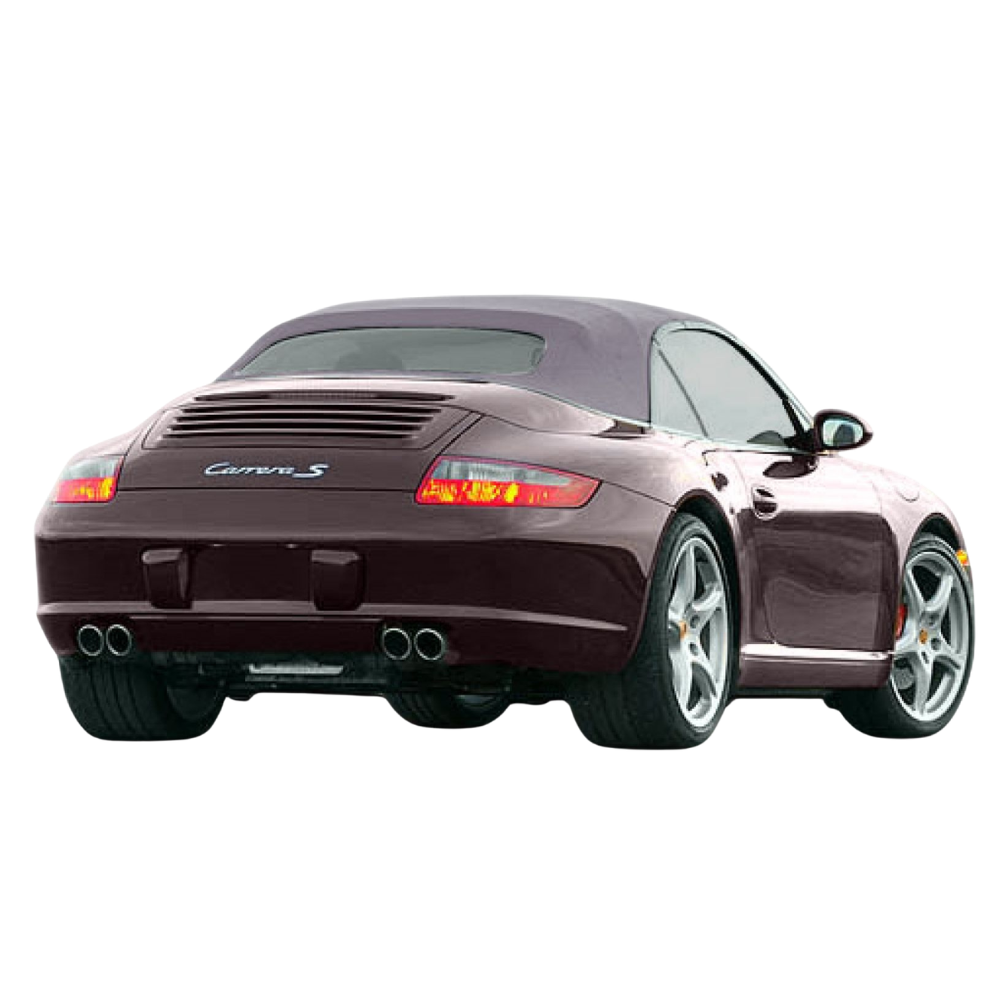 German A5 Canvas Convertible Top - No Window - 911 | 2002-2008