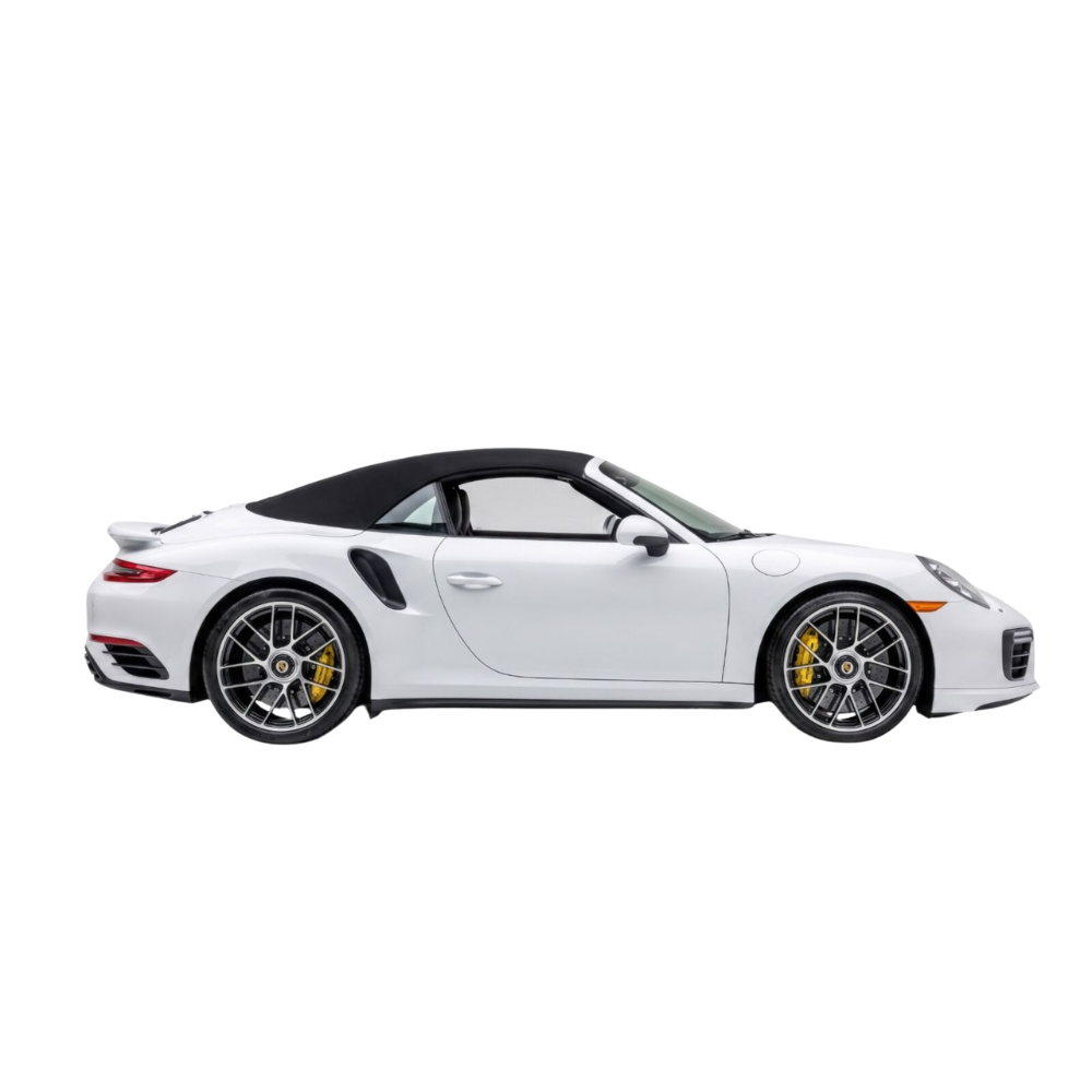 German A5 Acoustic Canvas Convertible Top - Black - 911 | 2012-2025