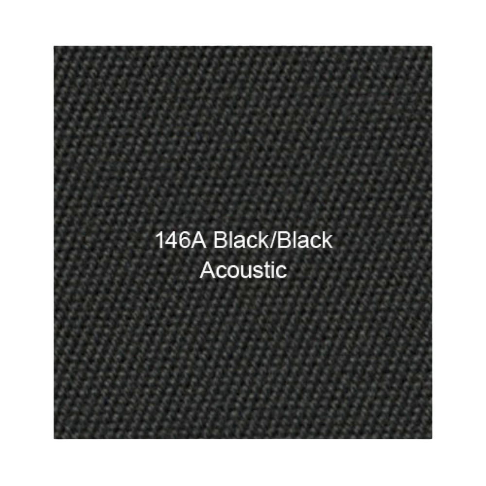 German A5 Acoustic Canvas Convertible Top - Black - 911 | 2012-2025