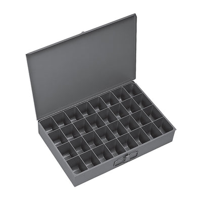 32 Compartment Large Steel Storage Box