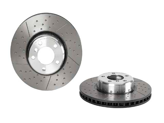 BMW Brake Disc - Vented and Dimpled 340 X 30 mm | 2012-2021