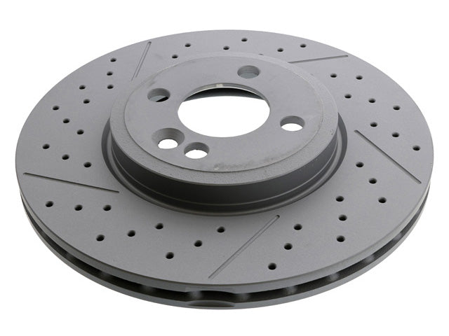 BMW Brake Disc - Cross-Drilled and Slotted (294 X 22 mm) | 1967-2015 34116777826