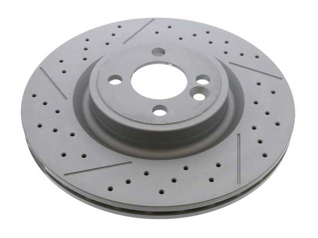 BMW Brake Disc - Cross-Drilled and Slotted (316 X 22 mm) | 1985-2008 34116855782