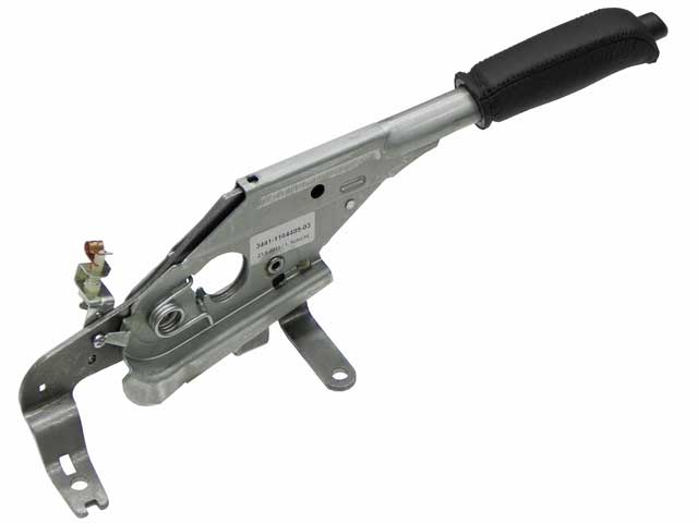 BMW Parking Brake Lever with Handle - Black Leather | 1999-2006 34411164489