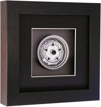 356A 550 Steel Wheel Open Porsche Art Box Framed - 1:8 Scale
