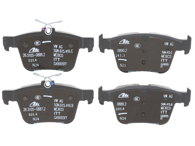 BMW Brake Pad Set | 2012 3Q0698451S