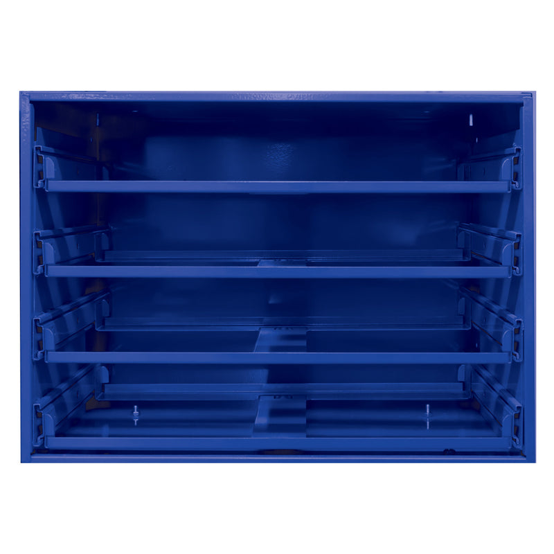 4 Drawer Blue Large Storage Rack