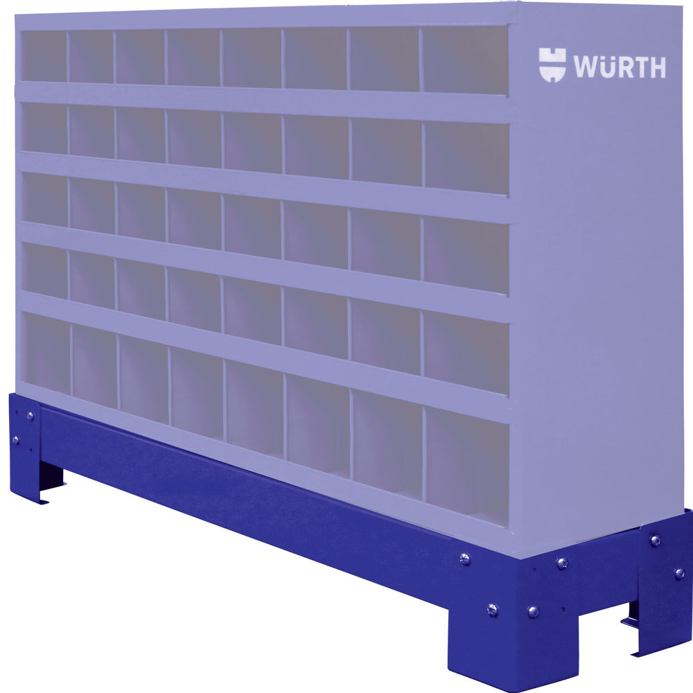 40 Compartment Storage Bin Base - OEM Blue
