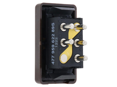 Porsche Window Switch Brown , 924/944 | 1977-1988 47795962289S