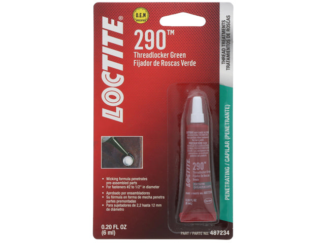 Threadlocker - Loctite 290 Green (6 ml. Bottle) 487234